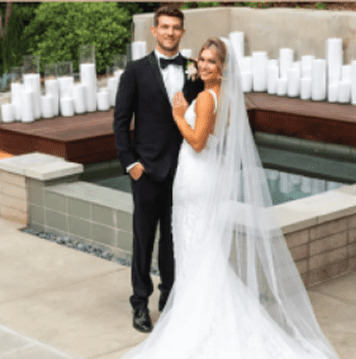 bride and groom at a wedding